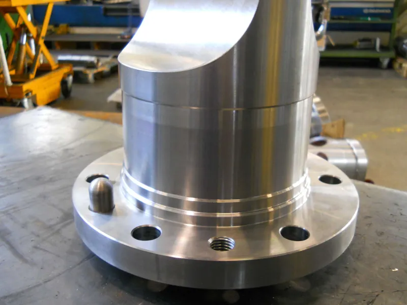 Food Machine Flange - Material 1.7225.JPG